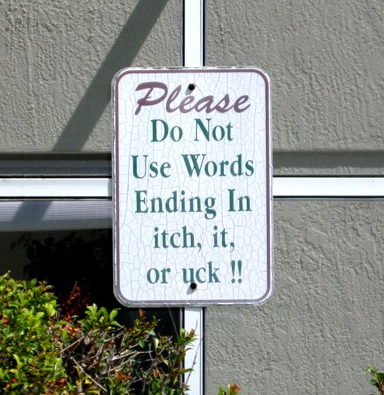 Funny Sign Bad English Translation